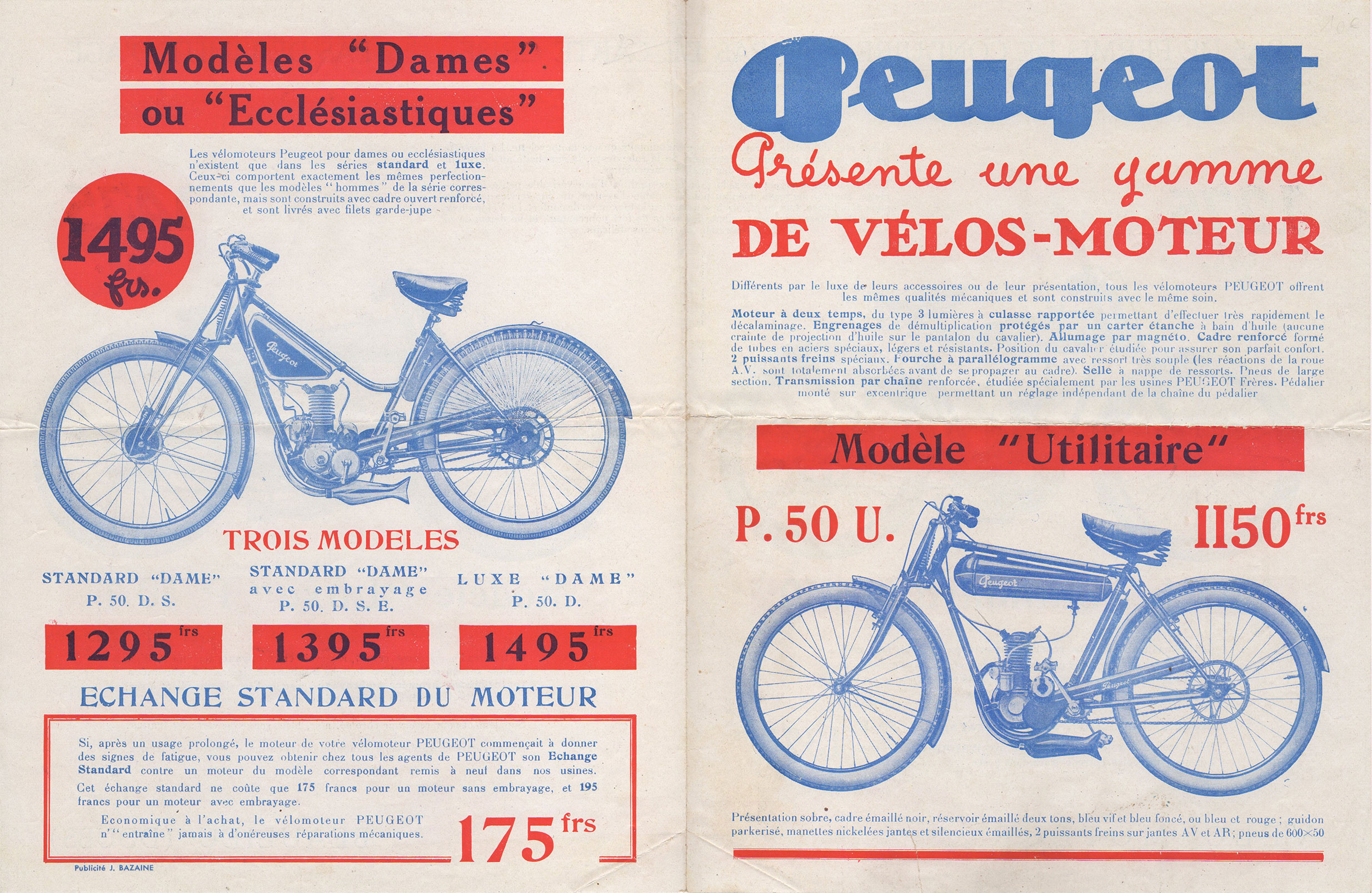 Catalogue P50 non daté